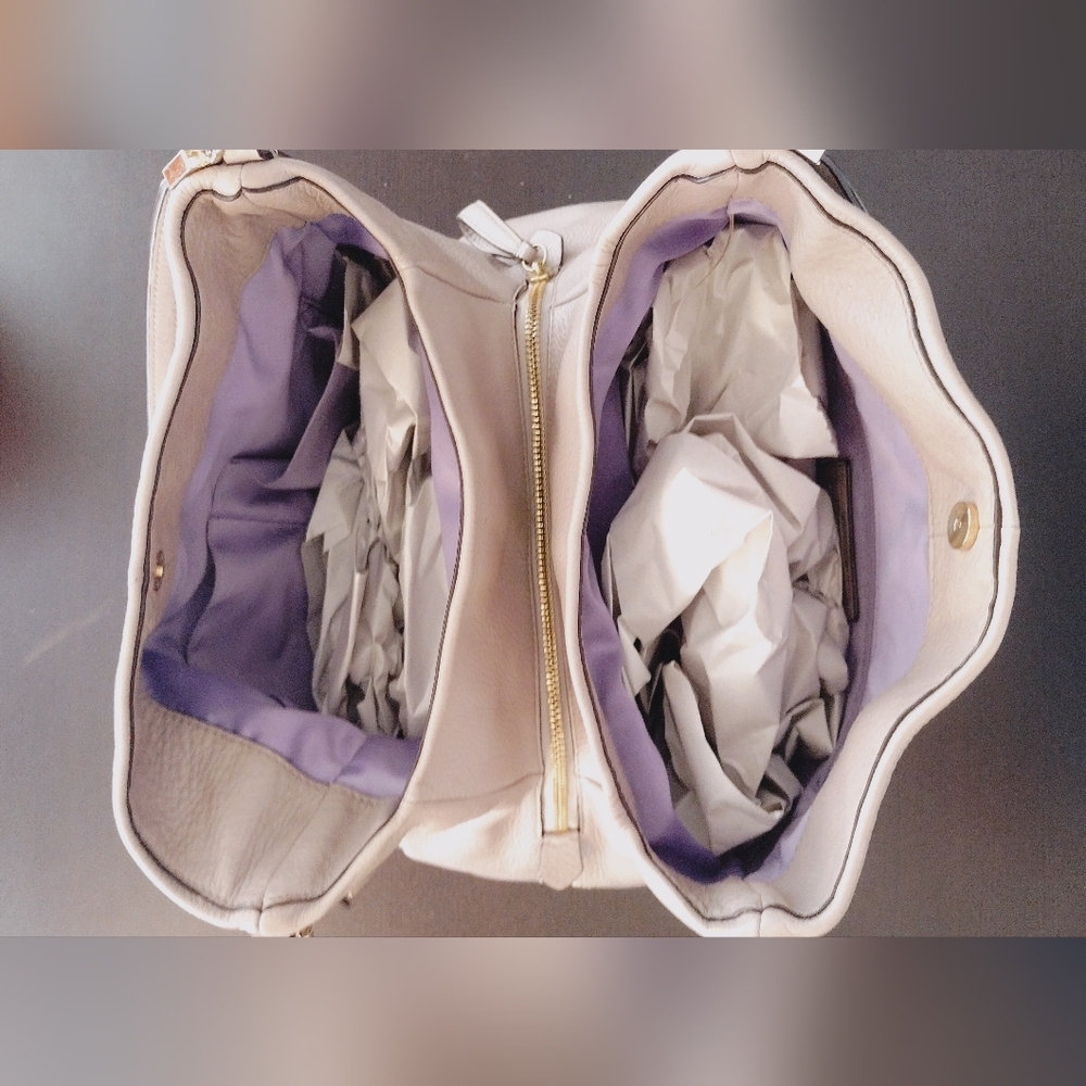 COACH Madison Phoebe Pebbled Leather Shoulder Bag - Picture 11 of 13